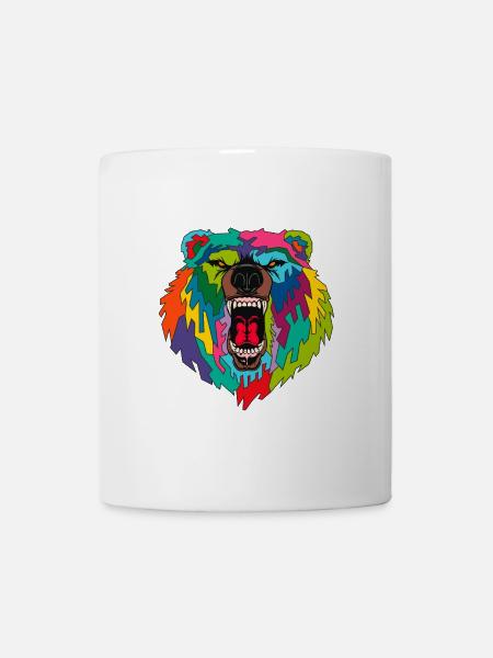 Urban Beast: Erwecke deinen inneren Bären - Tasse - Weiß