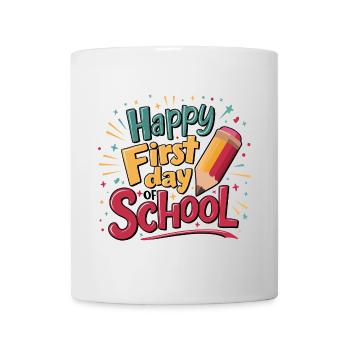 First day of school Children enrollment First graders - Mug - white - Front