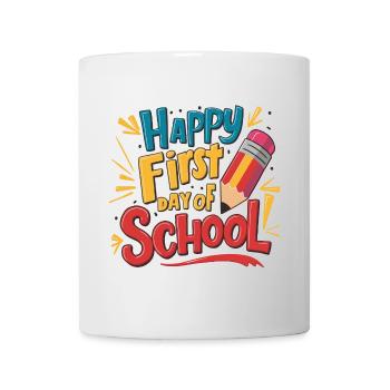 First day of school Children enrollment First graders - Mug - white - Front