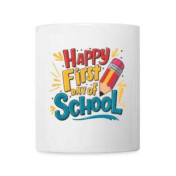 First day of school Children enrollment First graders - Mug - white - Front