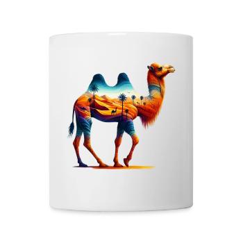 Kamel - Tasse - Weiß - Vorne