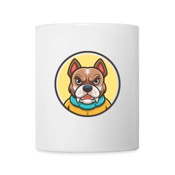 Cordoba Kampfhund Rasse Cartoon Kawaii Clipart - Tasse - Weiß - Vorne