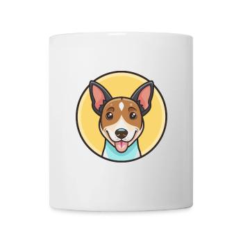 Chilean Fox Terrier Dog Breed Funny Cartoon Kawaii - Mug - white - Front