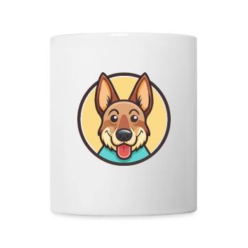 Cimarron Uruguayo Chien Race Dessin animé Kawaii Clipart - Mug blanc - blanc - Devant