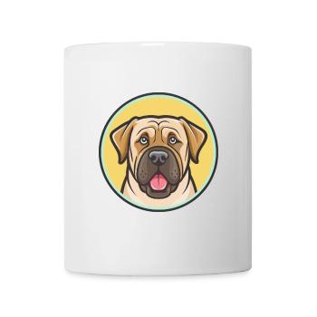 Dogue Brasileiro Chien Race Dessin animé Kawaii Clipart - Mug blanc - blanc - Devant