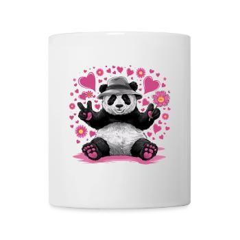 Valentinstag Panda Liebe Pandas-Liebhaber - Tasse - Weiß - Vorne