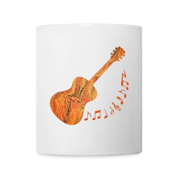 Guitare E 109 - Mug blanc - blanc - Devant