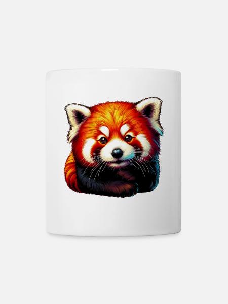 Kleiner Panda - Tasse - Weiß