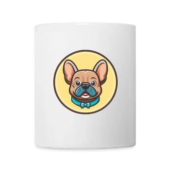 Grand Bleu De Gascogne Dog Breed Cartoon Kawaii - Mug - white - Front