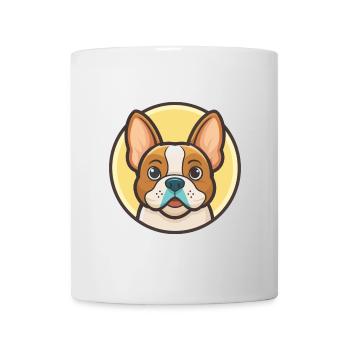 Grand Anglo Francais Blanc Et Orange Dog Breed Pet - Mug - white - Front