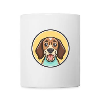 Montenegrinischer Berghund Hunderasse Lustige Karikatur - Tasse - Weiß - Vorne