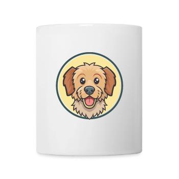 Griffon Fauve De Bretagne Hunderasse Karikatur Kawaii - Tasse - Weiß - Vorne