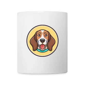 Hannover Hund Hund Rasse Cartoon Kawaii Clipart Haustier - Tasse - Weiß - Vorne