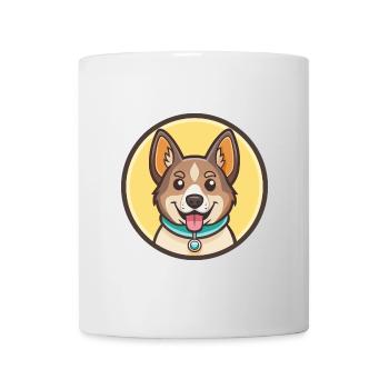 Hygenhund Chien Race Dessin animé Kawaii Clipart Animal - Mug blanc - blanc - Devant