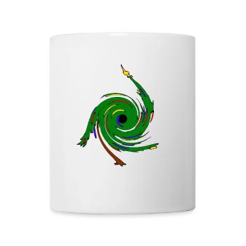 Schwarze Heilige Weihnacht - Tasse - Weiß - Vorne