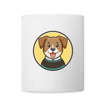 Pasteur Garafiano Race Chien Dessin animé Kawaii Clipart - Mug blanc - blanc - Devant