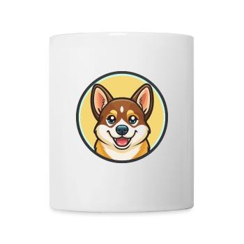 Norwegischer Lundehund Hunderasse Lustige Karikatur Kawaii - Tasse - Weiß - Vorne