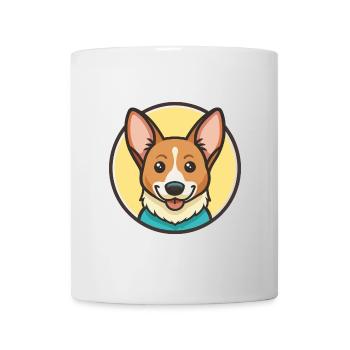 Portugiesische Podengo Hunderasse Karikatur Kawaii - Tasse - Weiß - Vorne