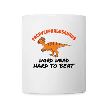 Pachycephalosaurus Dinosaurier Dino Paläontologe - Tasse - Weiß - Vorne