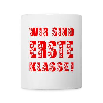 EINSCHULUNG SCHULANFANG GRUNDSCHULE - Tasse - Weiß - Vorne