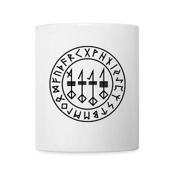 Sömnthorn-Runen-Siegel - Tasse - Weiß - Vorne