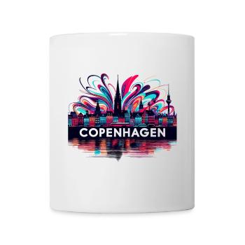 Copenhagen Capital Denmark Gift - Mug - white - Front