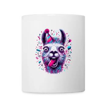 Party Llama Celebrate Gift - Mug - white - Front
