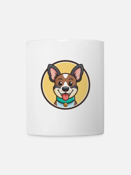 Ratonero Bodeguero Andaluz Hunderasse Lustige Karikatur - Tasse - Weiß
