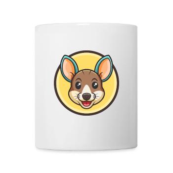Ratonero Murciano Race Chien Dessin animé Kawaii Clipart - Mug blanc - blanc - Devant