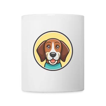 Schweizerischer Niederlaufhund Hunderasse Karikatur - Tasse - Weiß - Vorne