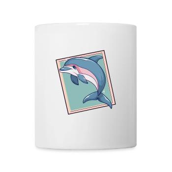 Delfin Delfine Meerestiere - Tasse - Weiß - Vorne