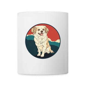 Hund Dackel - Tasse - Weiß - Vorne
