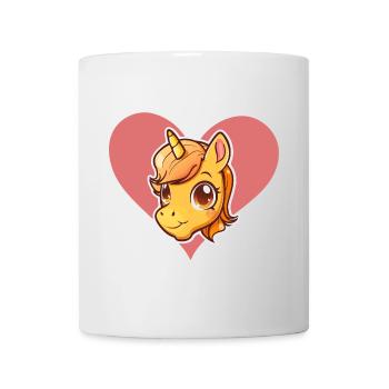 Einhorn Pony Fabel - Tasse - Weiß - Vorne