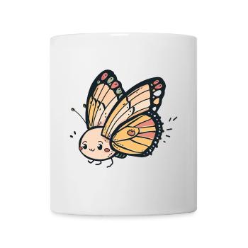 Animal papillon - Mug blanc - blanc - Devant
