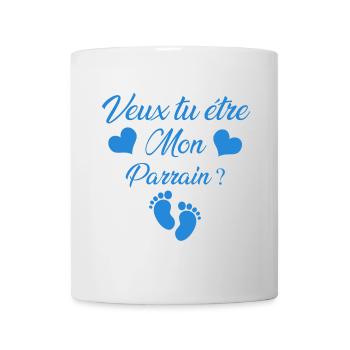 parrain - Mug blanc - blanc - Devant