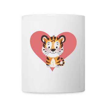 Tiger Wolf Wild Cat - Mug - white - Front
