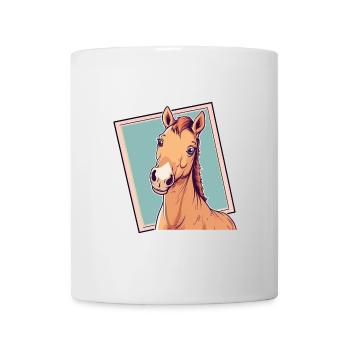Pferde Ross Ponyhof - Tasse - Weiß - Vorne