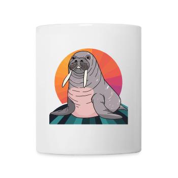Walrus Marine Animals Arctic - Mug - white - Front