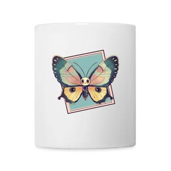 Schmetterling Waldbewohner Schmetterlinge - Tasse - Weiß - Vorne