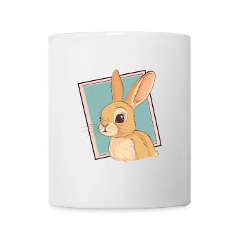 Bunny Hoppy Bunny Easter Bunny - Mug - white - Front