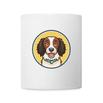 Stabyhoun Chien Race Dessin animé Kawaii Clipart Animal - Mug blanc - blanc - Devant