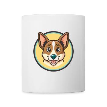 Treeing Feist Dog Breed Cartoon Kawaii Clipart Pet - Mug - white - Front