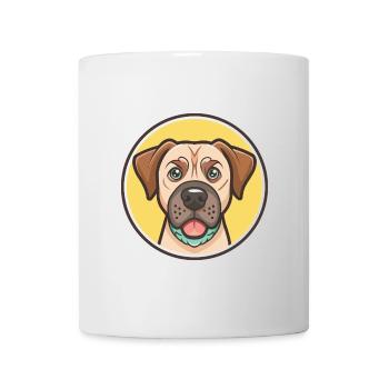 Treeing Tennessee Gestromte Hunderasse Karikatur Kawaii - Tasse - Weiß - Vorne