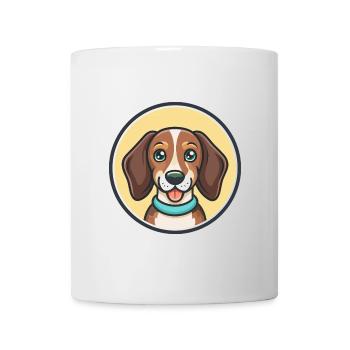 Westphalien Dachsbracke Chien Race Dessin Animé Kawaii - Mug blanc - blanc - Devant