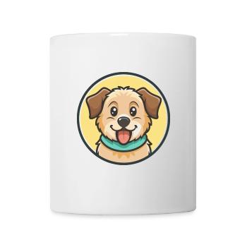 Zerdava Hunderasse Cartoon Figur Kawaii Clipart - Tasse - Weiß - Vorne