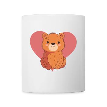 Baer Grizzly Braunbär - Tasse - Weiß - Vorne