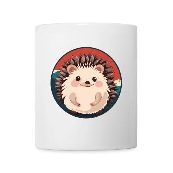 Igel Spitz - Tasse - Weiß - Vorne