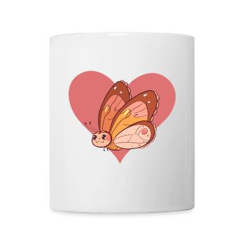 Schmetterling Tierliebhaber Schmetterlinge - Tasse - Weiß - Vorne