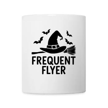 Citation de citation de Halloween Frequent Flyer - Mug blanc - blanc - Devant
