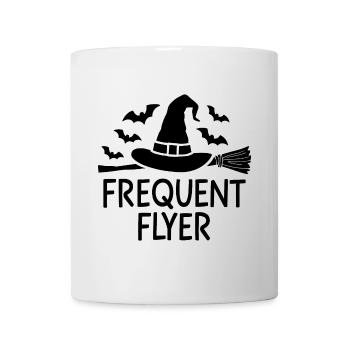 Halloween disant citation voyageur fréquent - Mug blanc - blanc - Devant